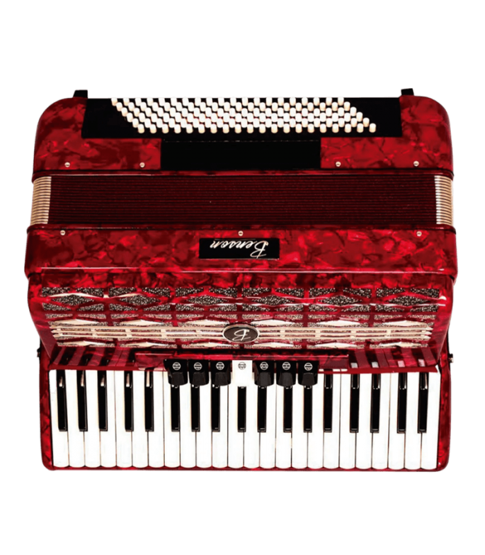 Acordeon Benson BAC120-7PRD 120 Baixos 7 e 2 Registros Acordeon Benson BAC120-7PRD 120 Baixos 7 e 2 Registros